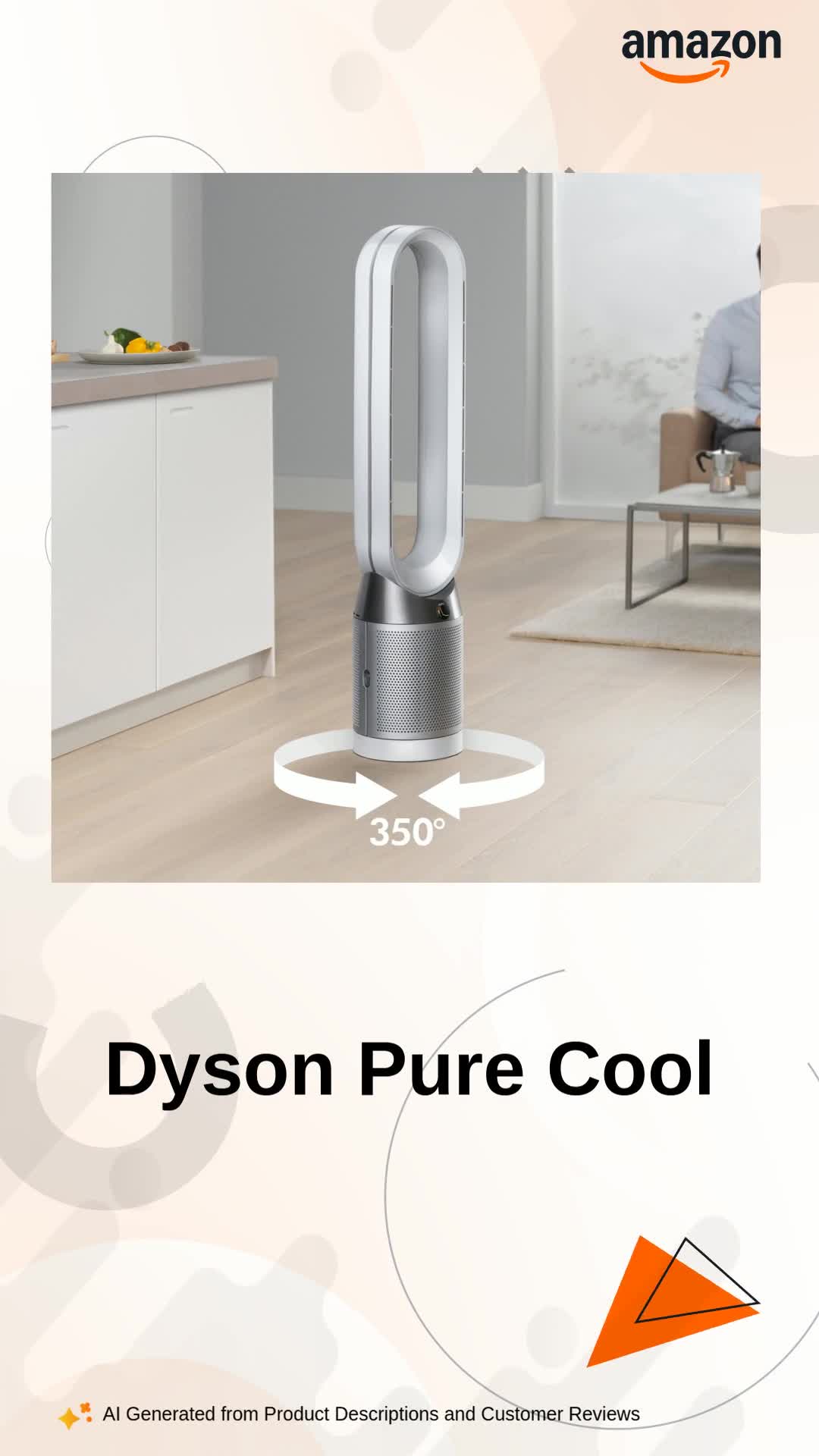 Dyson Pure Cool Air Purifier ( Advanced technology), Wi-fi